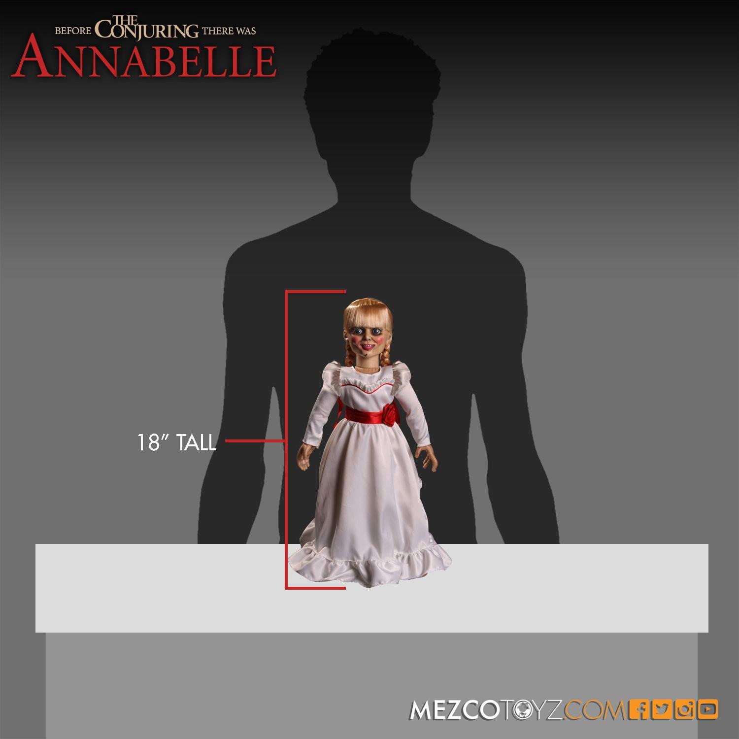 the conjuring annabelle doll replica