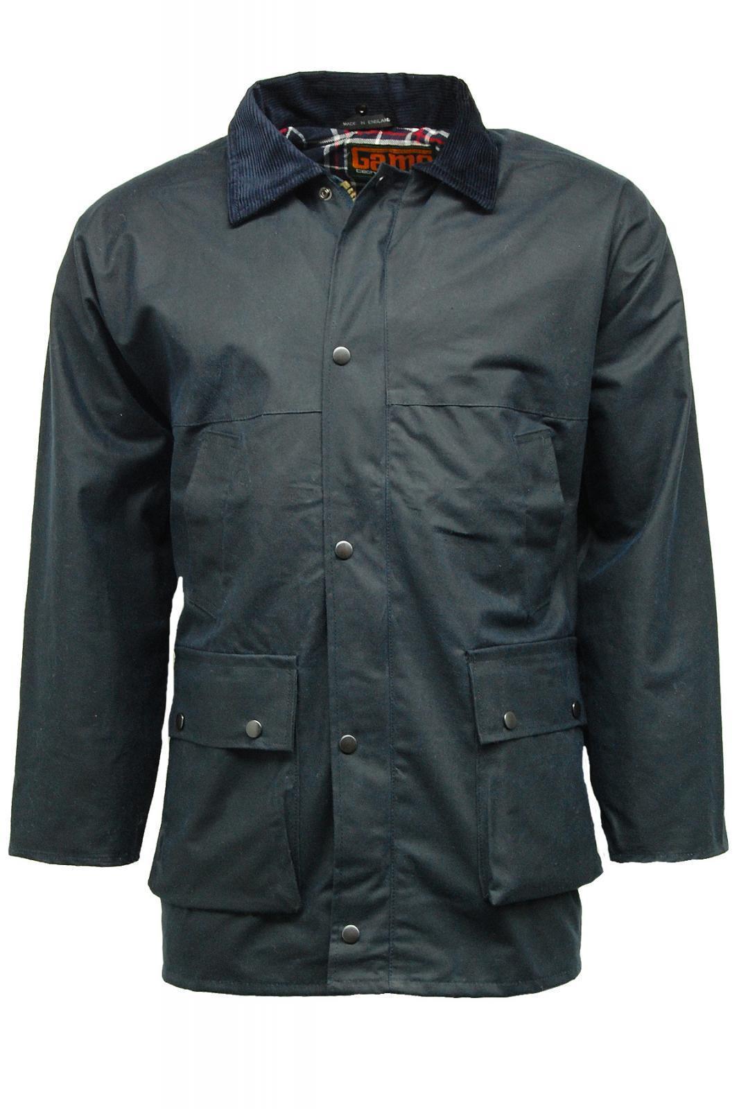 Mens Premium British Unpadded Wax Jacket eBay