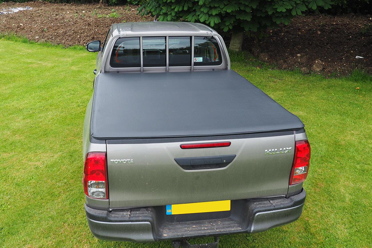 Toyota Hilux EXTRA CAB Soft Roll Up Tonneau Cover Load Bed Cover 2016