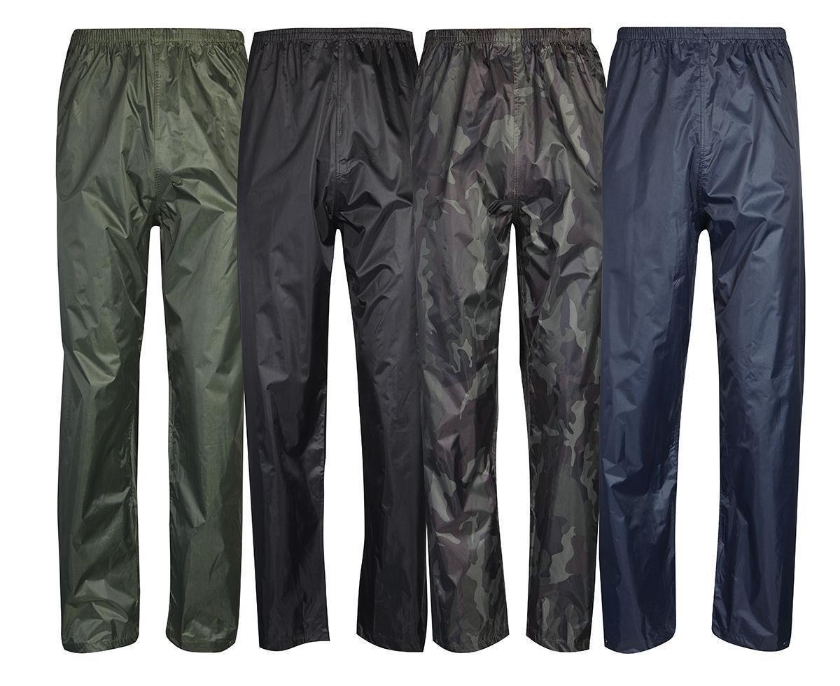 Mens Womens Waterproof Over Trousers, Fishing, Walking