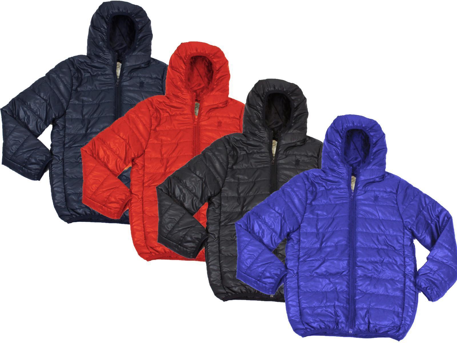 Soul Star Kids Hester Hood Packaway Down Effect Puffa Jacket
