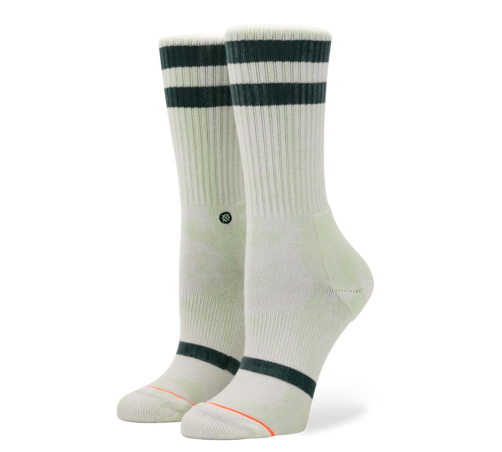 Stance NEW Women/'s Uncommon Dip Crew Socks Pink BNWT