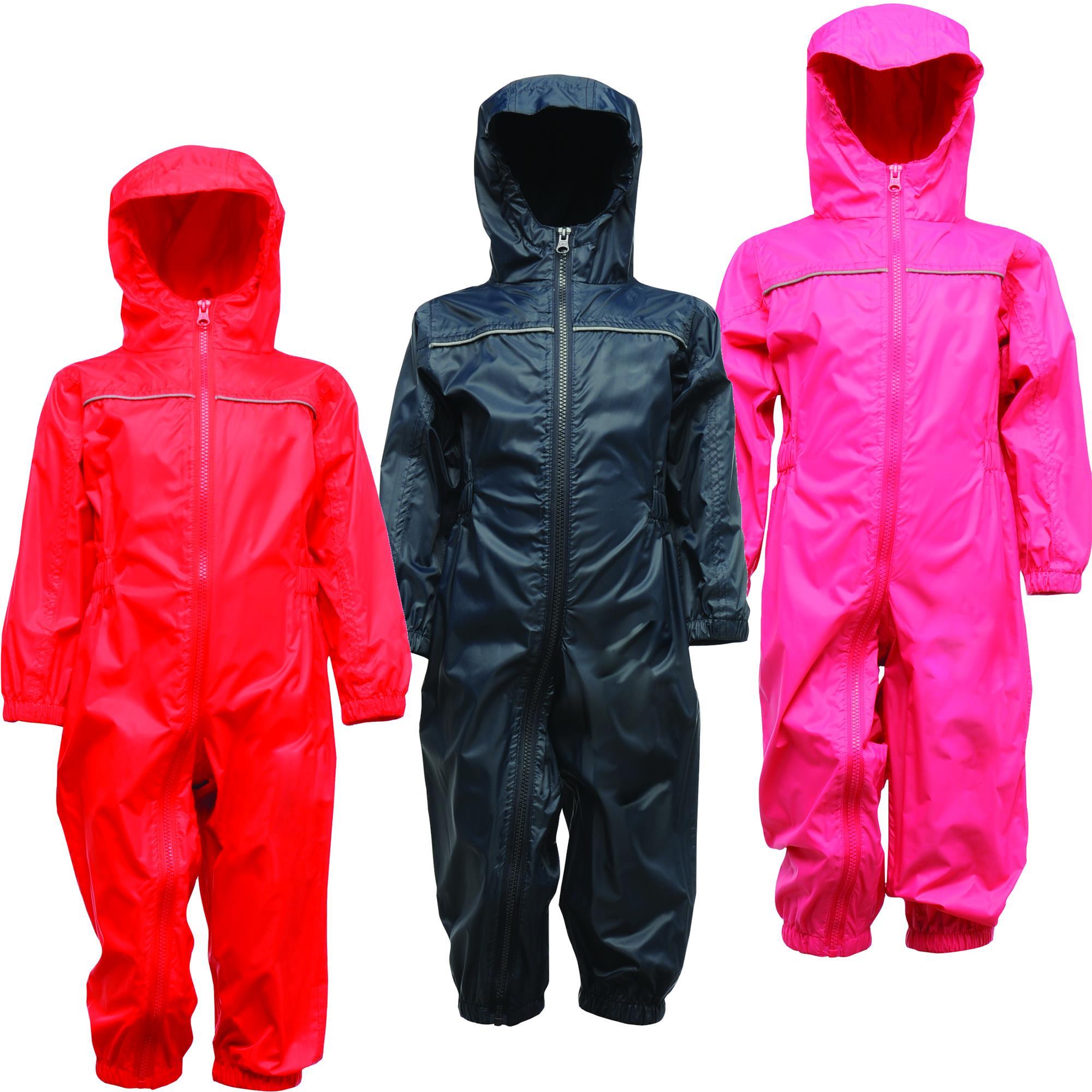 Regatta Paddle Kids Waterproof All-in-one Suit Breathable Rainsuit | eBay