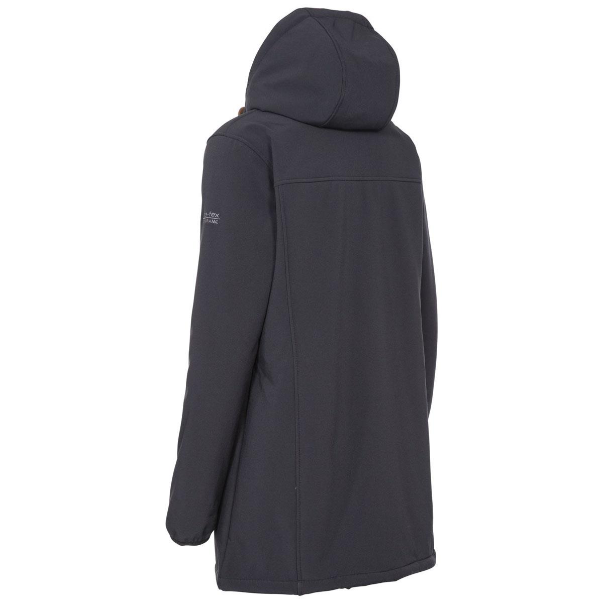 Trespass Ladies Kristen Hip Length Waterproof RaincoatLong Warm Rain Jacket
