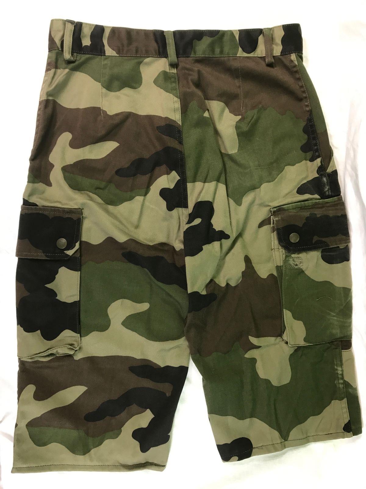 Pantalones cortos de camuflaje bermudas ejército francés excedente bosque - Imagen 5 de 6