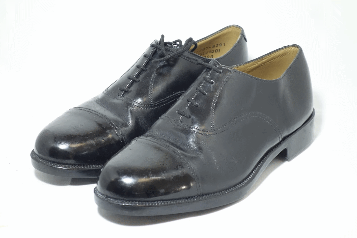 British army surplus black leather parade shoes RAF cadet British army surplus black leather parade shoes RAF cadet