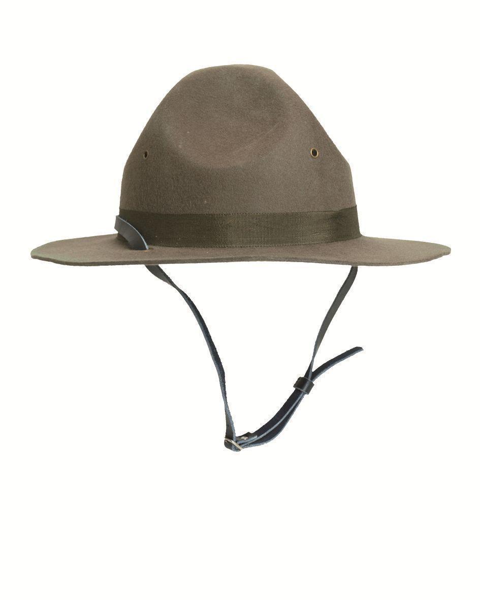 drill instructor hat