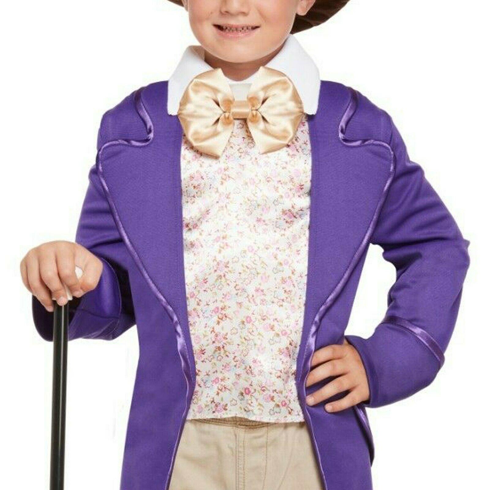 Children's Costume Willy Wonka Charlie and the Chocolate Factory Book Week Party eBay Children's Costume Willy Wonka Charlie and the Chocolate Factory Book Week Party eBay