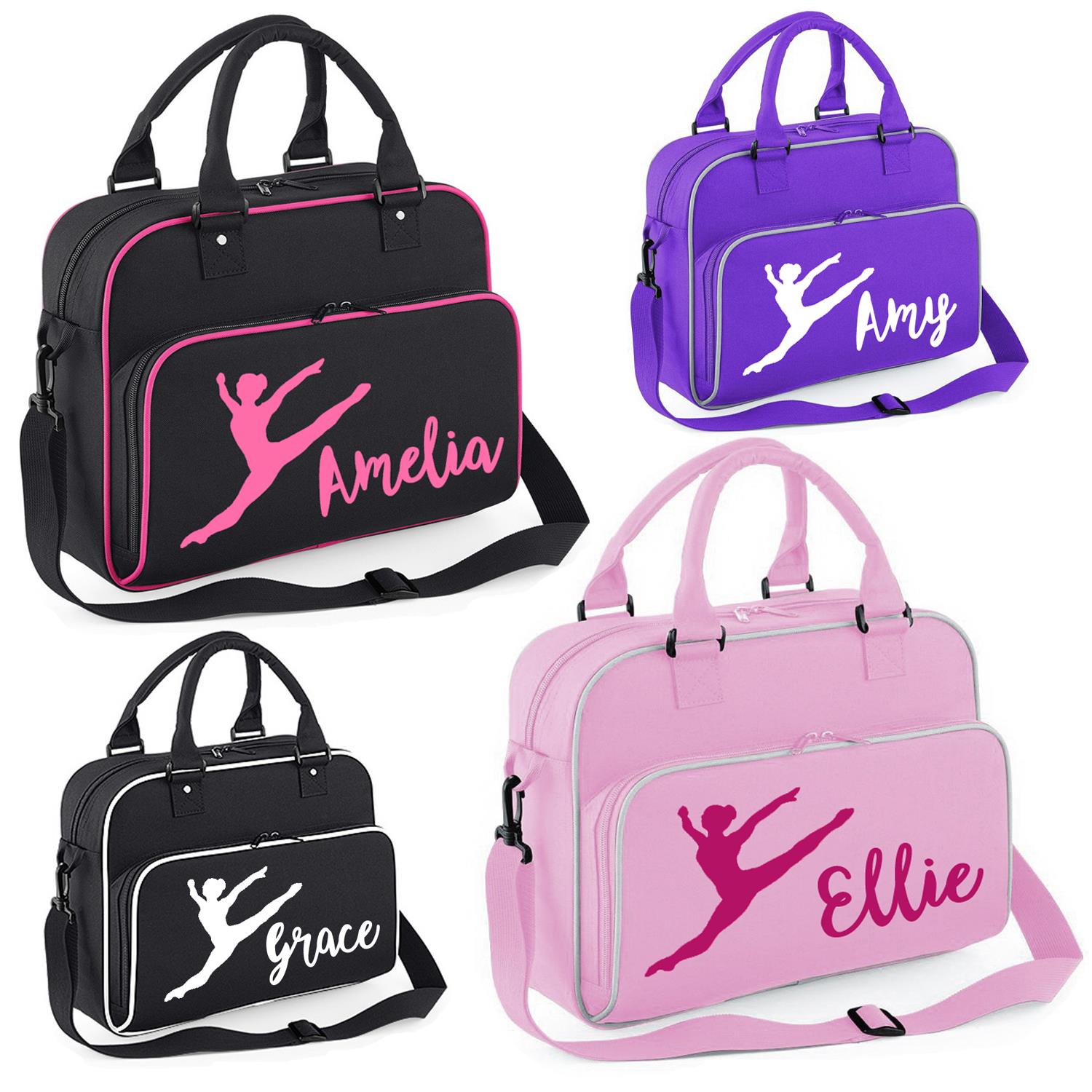 Personalised Dance Bag 700 Ballet Gym School Gymnastics Shoulder Girls