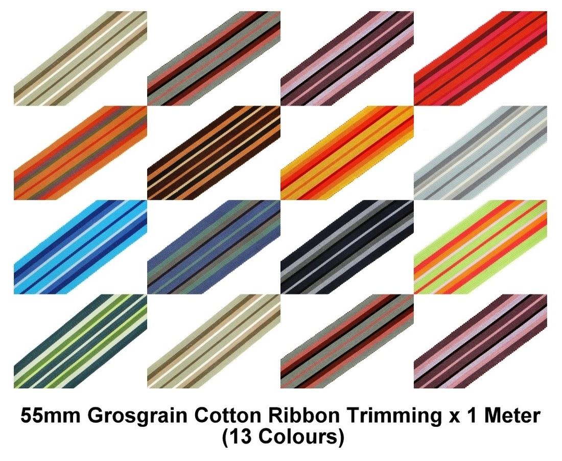 Green 55mm Grosgrain Ribbon Grossgrain Cotton Ribbon Trim 1//3//5//10//25m