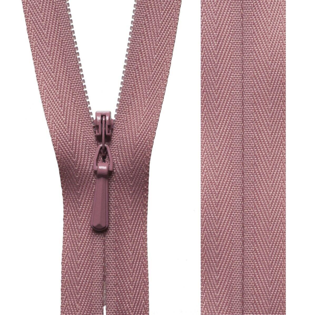 20cm23cm41cm56cm Kingfisher YKK Concealed Zip Invisible Zip Closed End