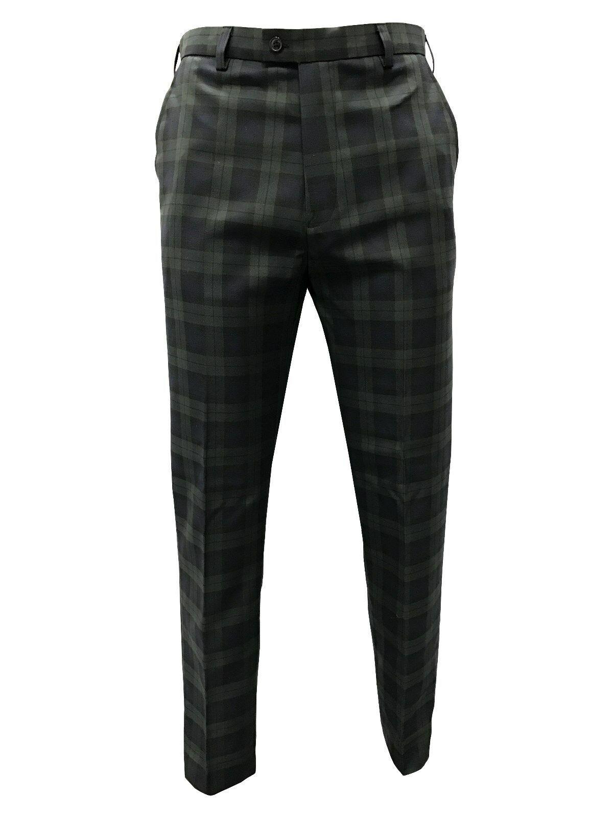 Mens Scottish Black Watch Tartan Trousers Available in Various Sizes | eBay