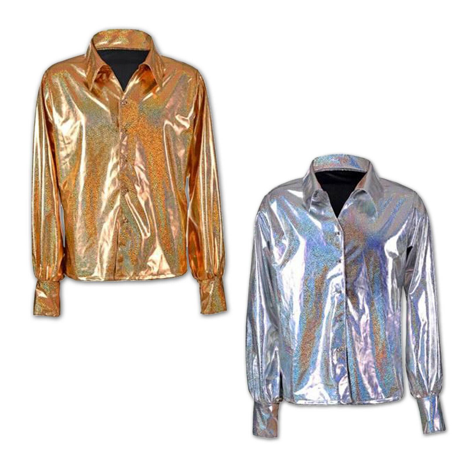 shiny disco shirt