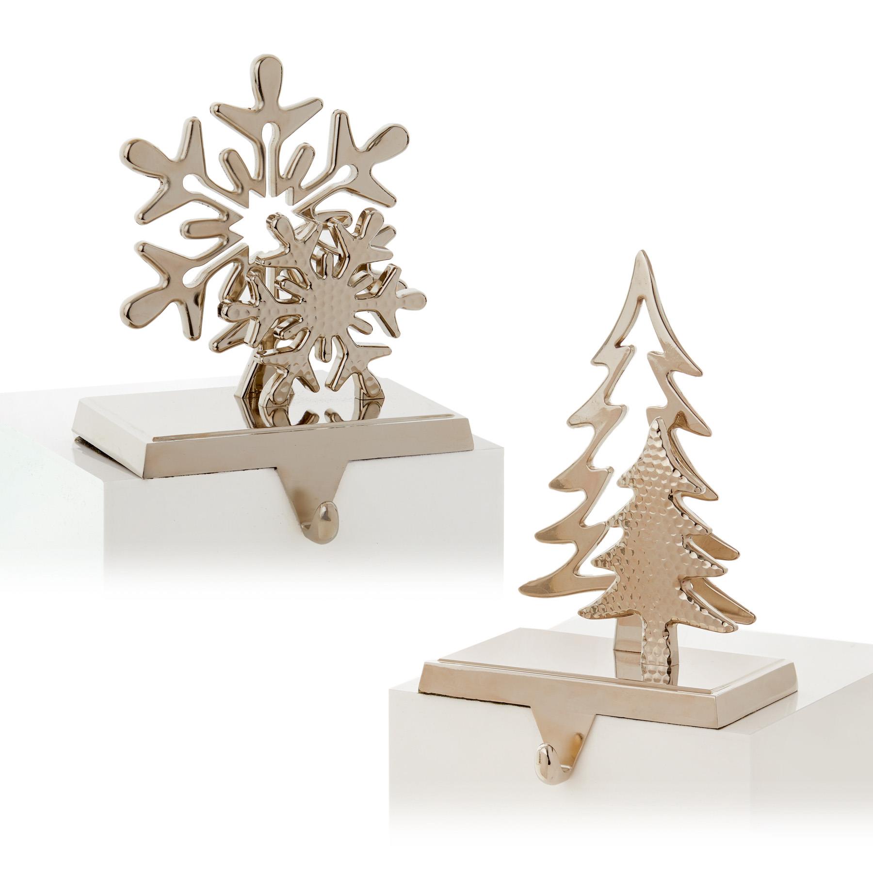 Christmas Stocking Holder - Fireplace / Mantle - Hook / Peg - Choose