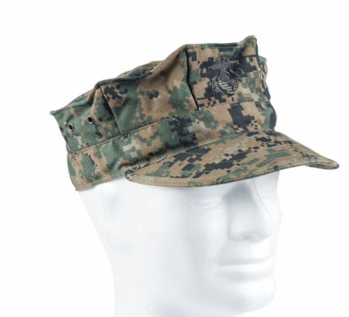 Genuine US army marine corps marpat camo BDU field cap | eBay