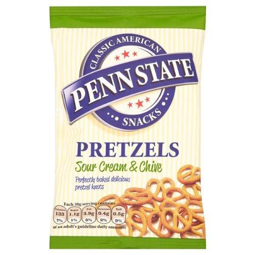 Penn State American Pretzels Sour Cream & Chive 30g