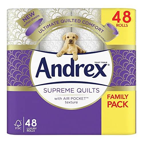 Andrex Toilet Roll Supreme Quilts Fragrance