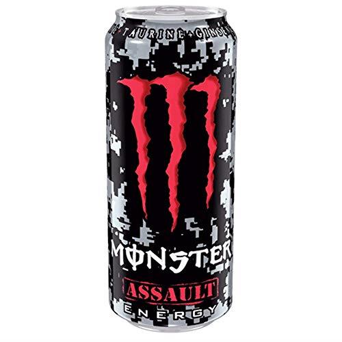 Monster Energy Drink Assault Cans 500ml 