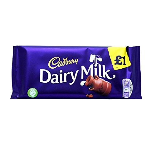 Cadbury Dairy Milk Chocolate Bar 95g