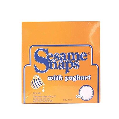 Sesame Snaps | Sesame Snaps Yoghurt Coated | 24 x 30G