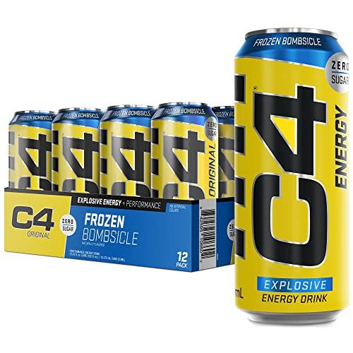 C4 Energy Drink – Sugar Free Caffeinated Energy-Drink | Frozen Bombsicle