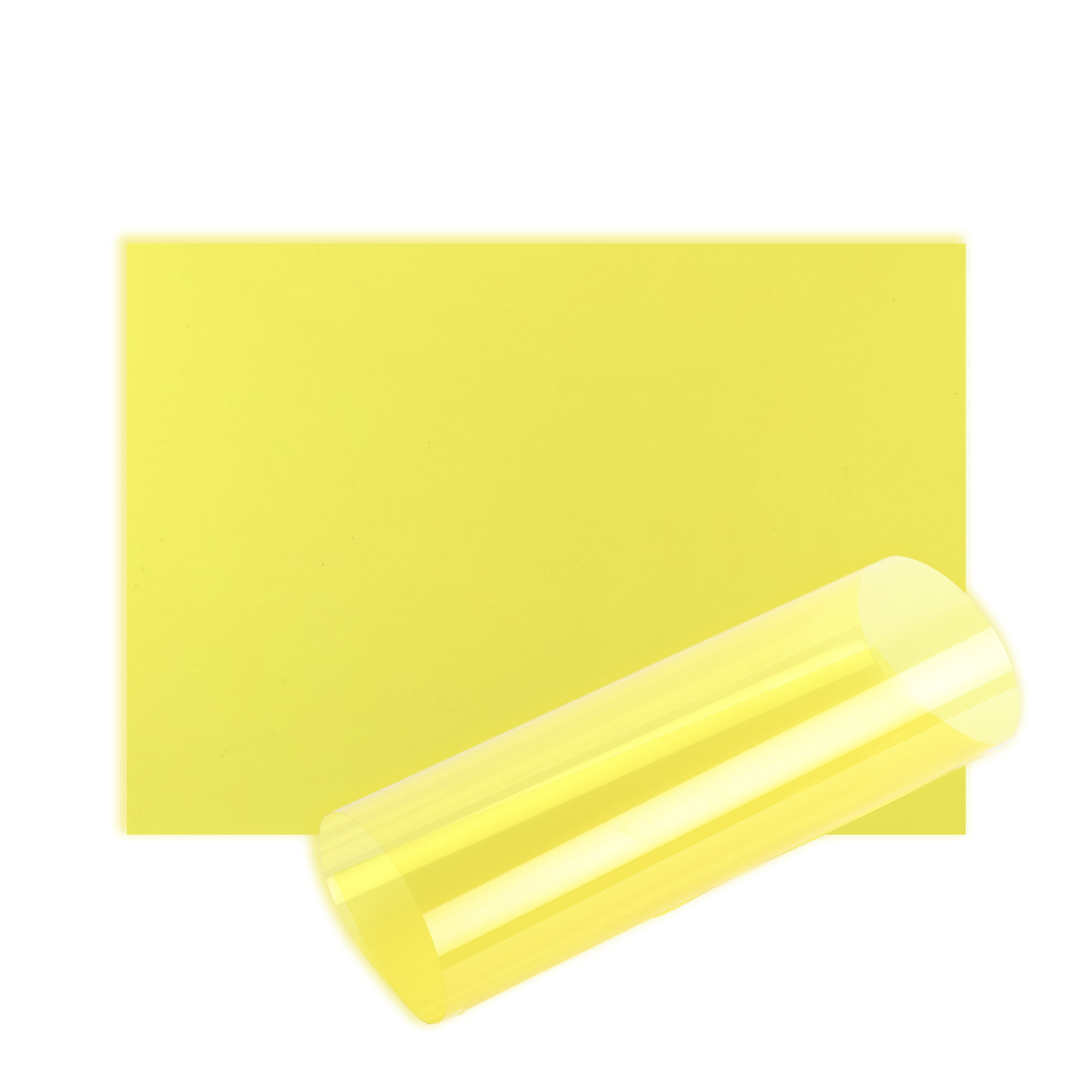A4 Yellow Acetate Film Sheets Clear OHP Craft Transparent Plastic