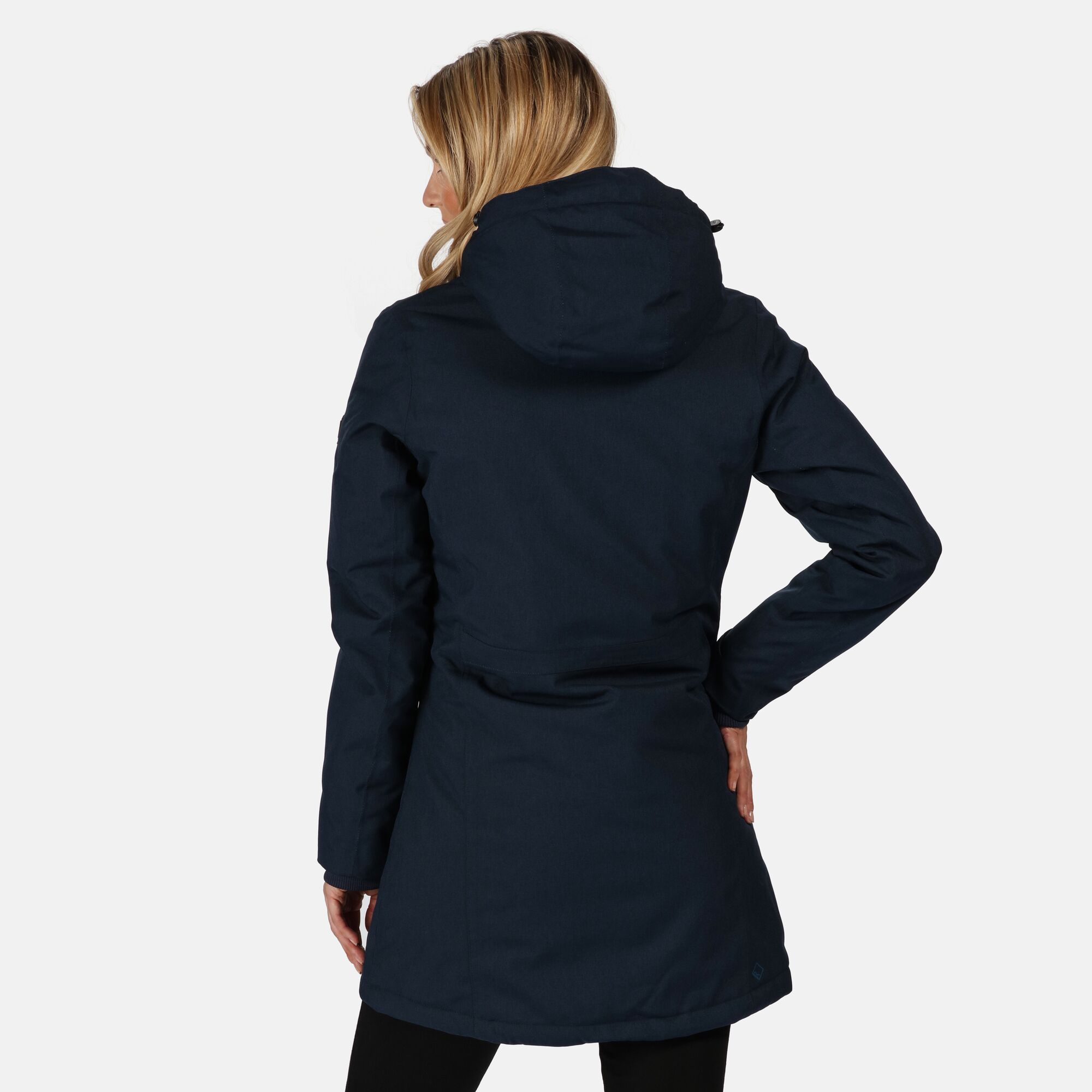 Women's voltera waterproof heated sales jacket navy