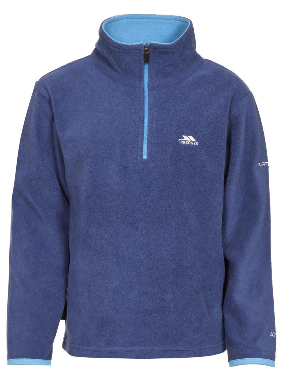 Trespass Etto Boys Half Zip Fleece - Picture 4 of 10