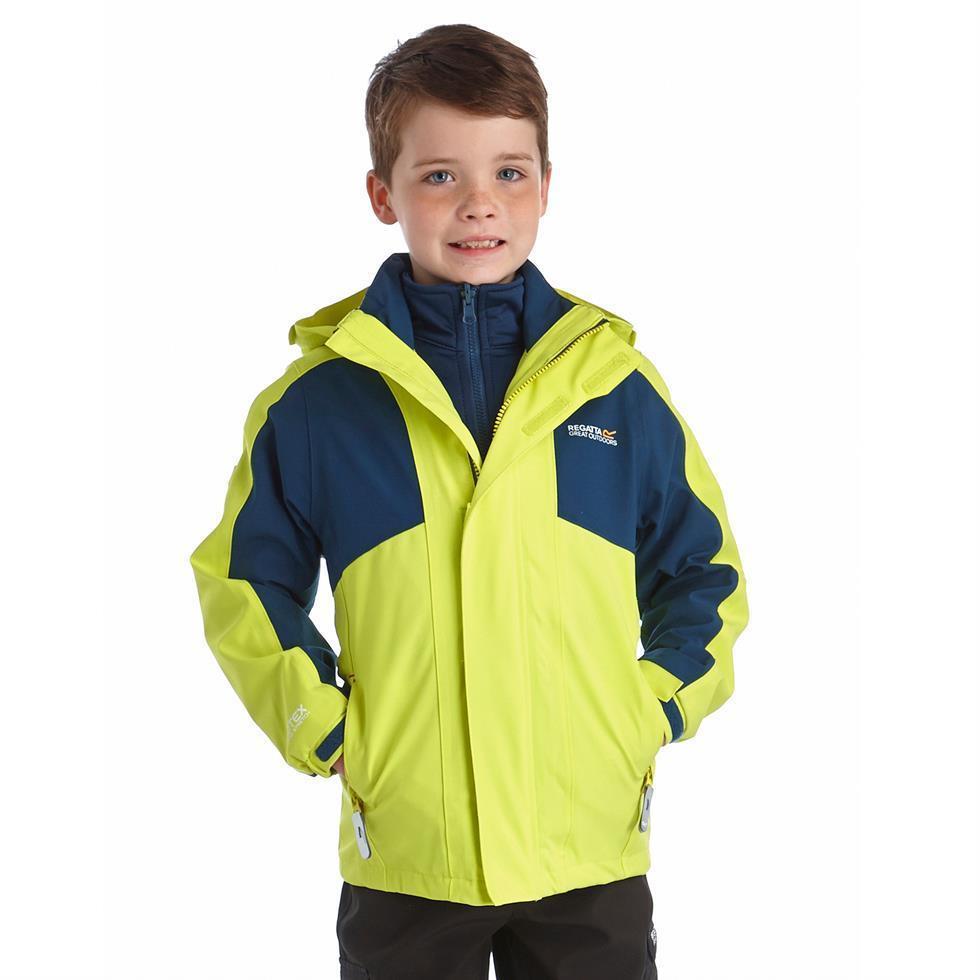 Regatta Flume 3-in-1 Kids Waterproof jacket with inner jacket