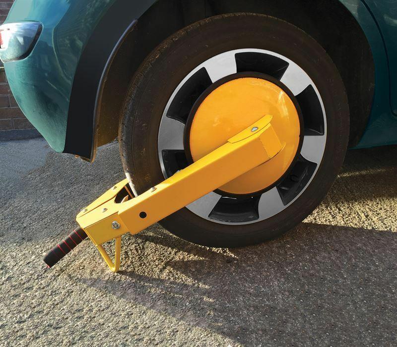 Streetwize Prism High Security H/D Wheel Clamp - Car, Caravan,Trailer