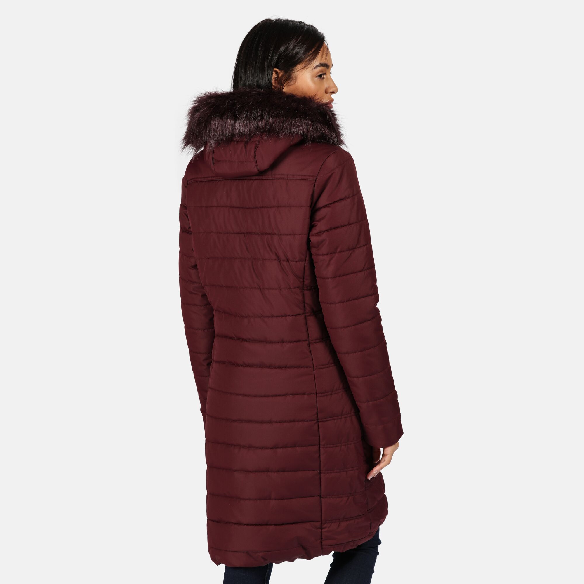 regatta fritha coat dusky heather