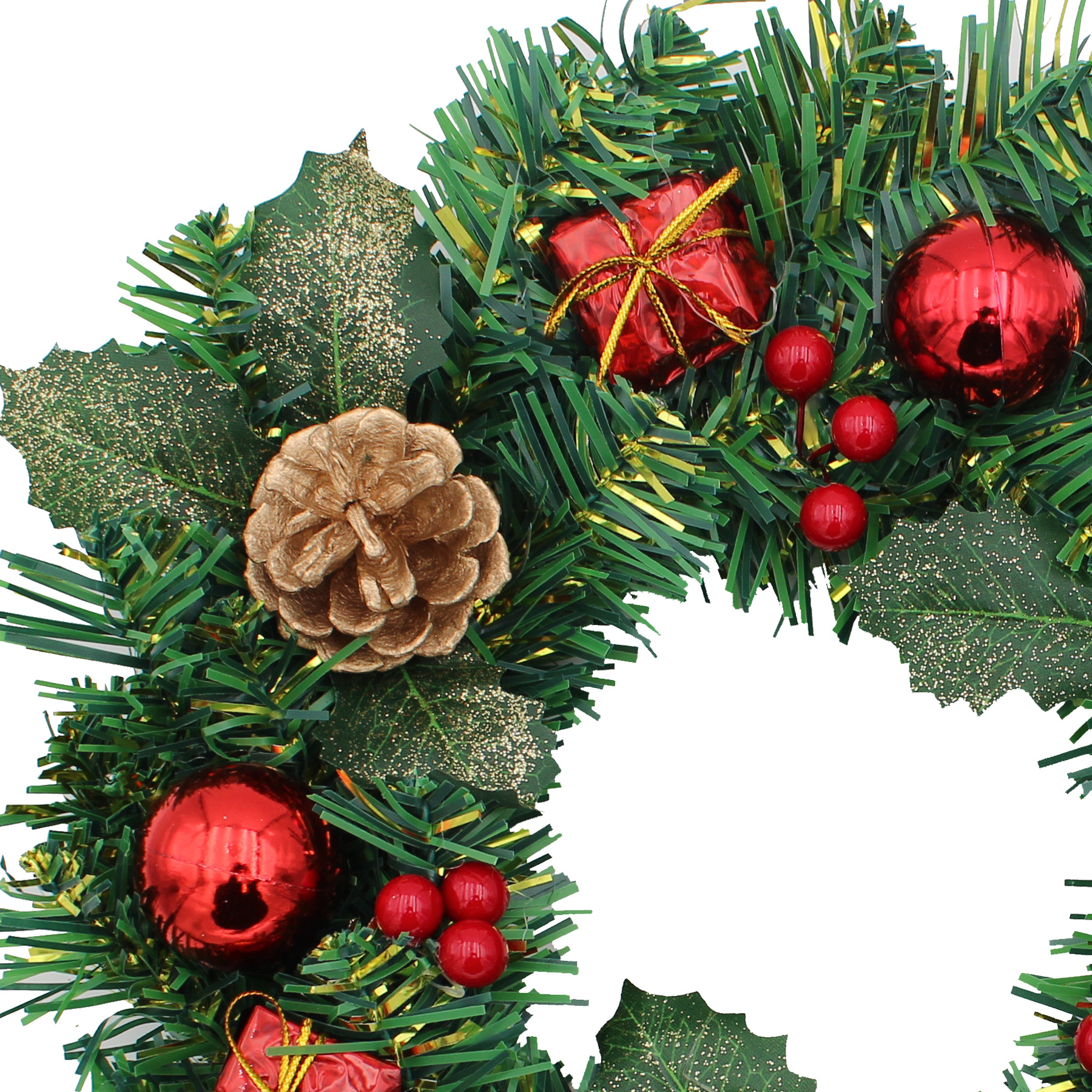 Christmas Artificial Wreath Plain or Decorated eBay
