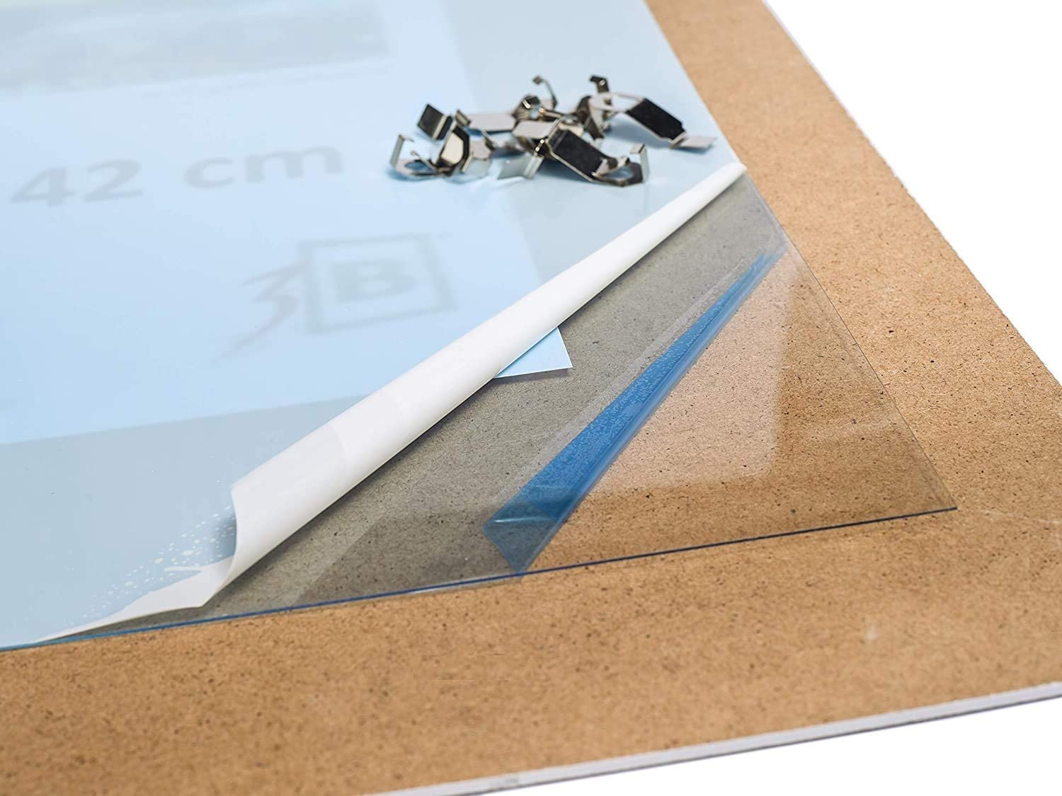 Clip Frame A3 Size Frameless Picture Frame Photo Poster Certificate Non