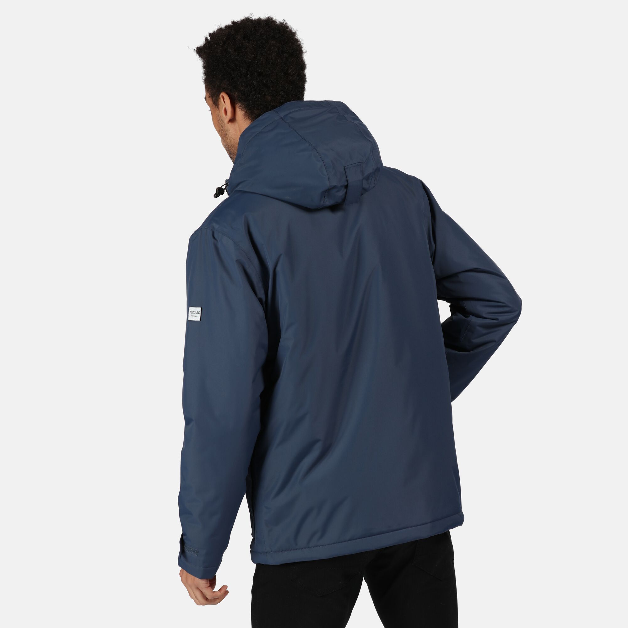 regatta thornridge ii waterproof blue jacket