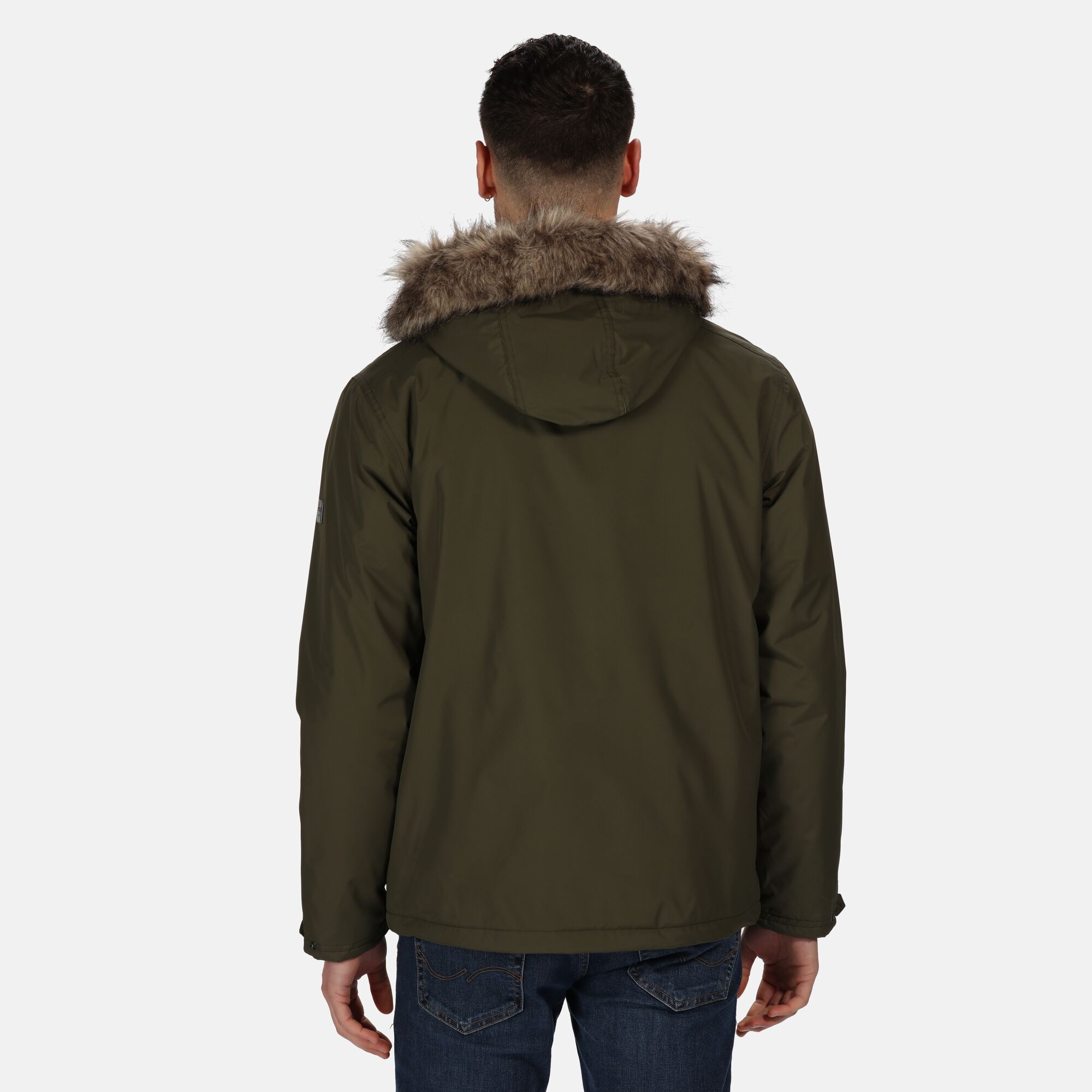 Mens Salinger IV Waterproof Jacket (Danger Red - View #3