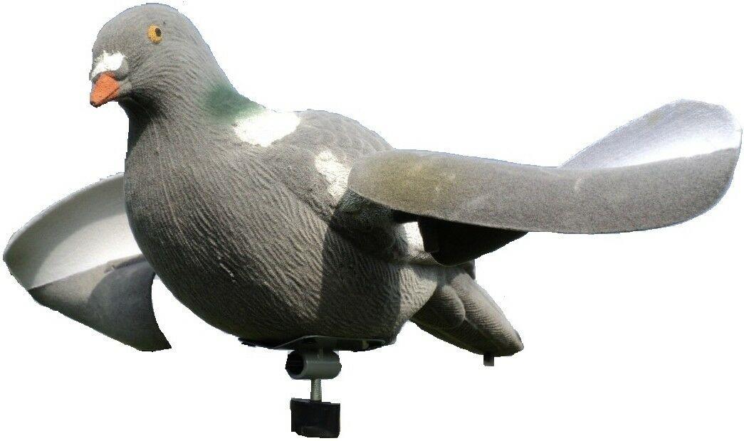AIR PRO FLAPPING PIGEON DECOY & TELESCOPIC BOUNCER SET KIT DECOYING