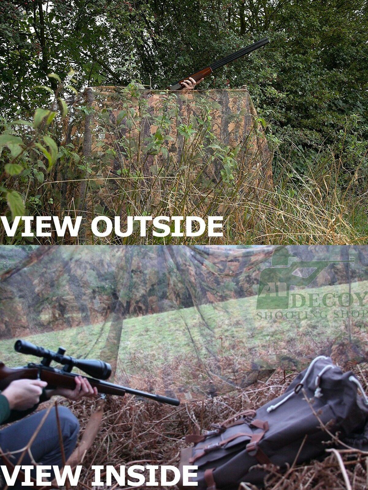Camo Hide Net Netting Clear View Pigeon Decoy Shooting 4m Jack Pyke eBay
