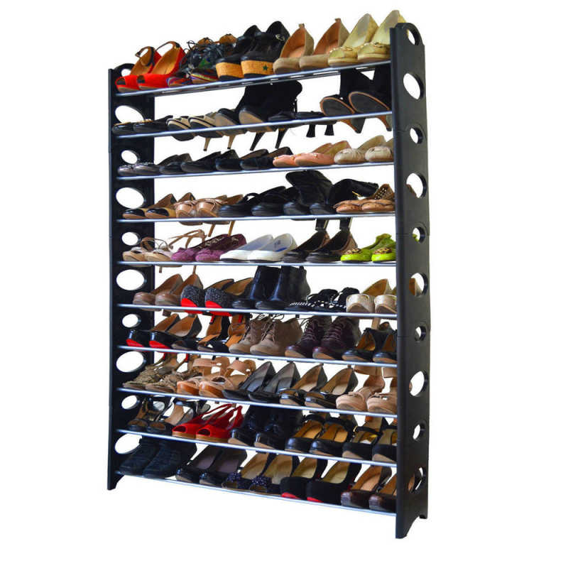 Shoe Rack Stand Storage Organiser Space Saver Shelf 4/6/8