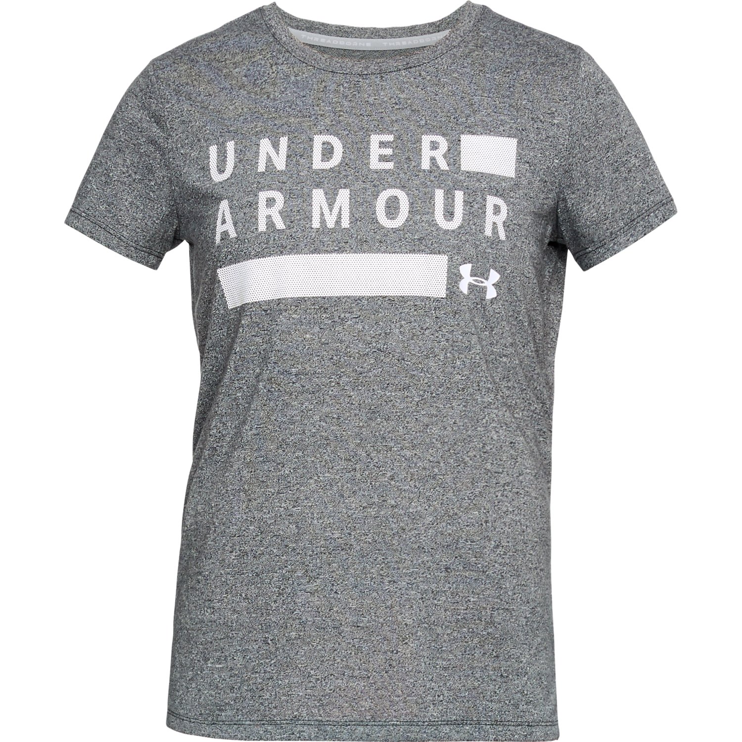 Under Armour Women's Threadborne Graphic Twist Short Sleeve Tee - Picture 6 of 24