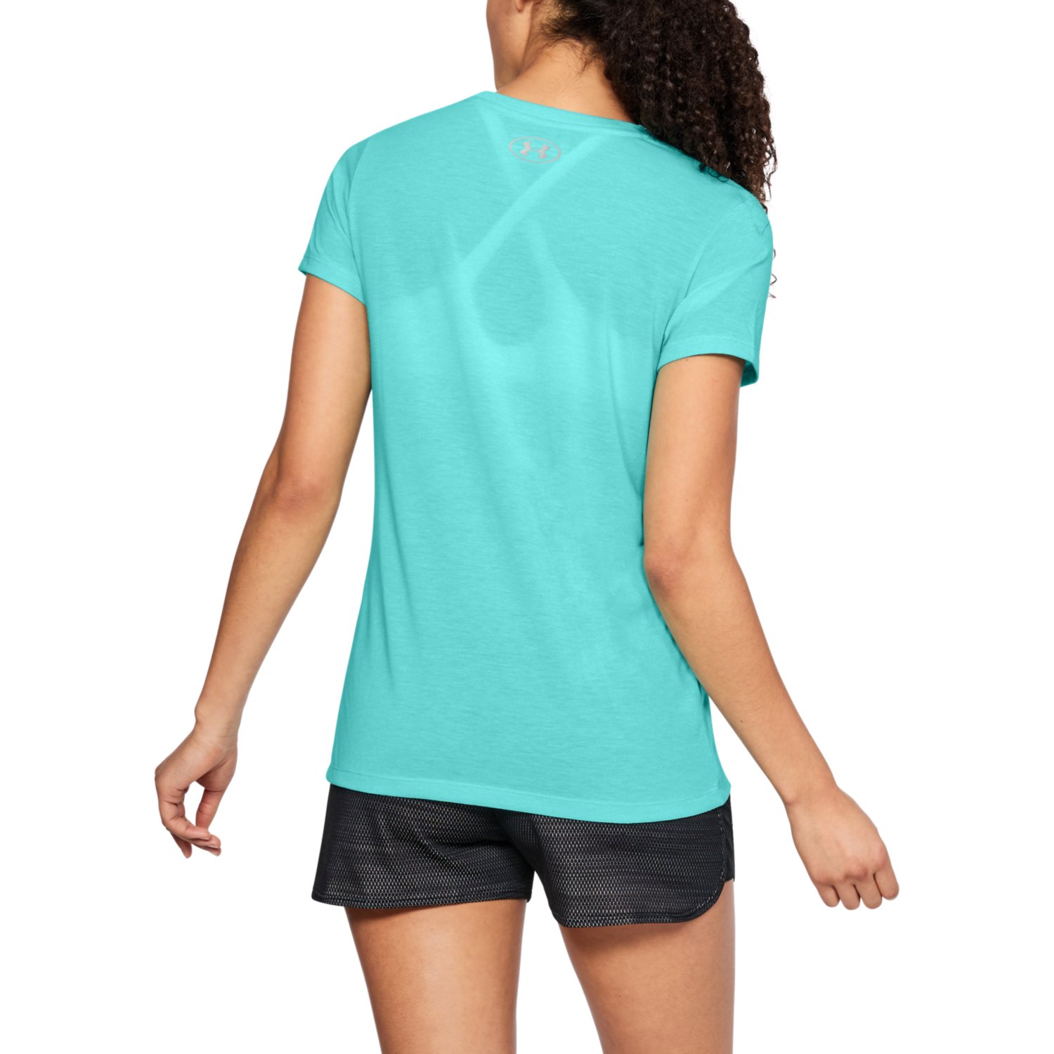Under Armour Women's Threadborne Graphic Twist Short Sleeve Tee - Picture 14 of 24