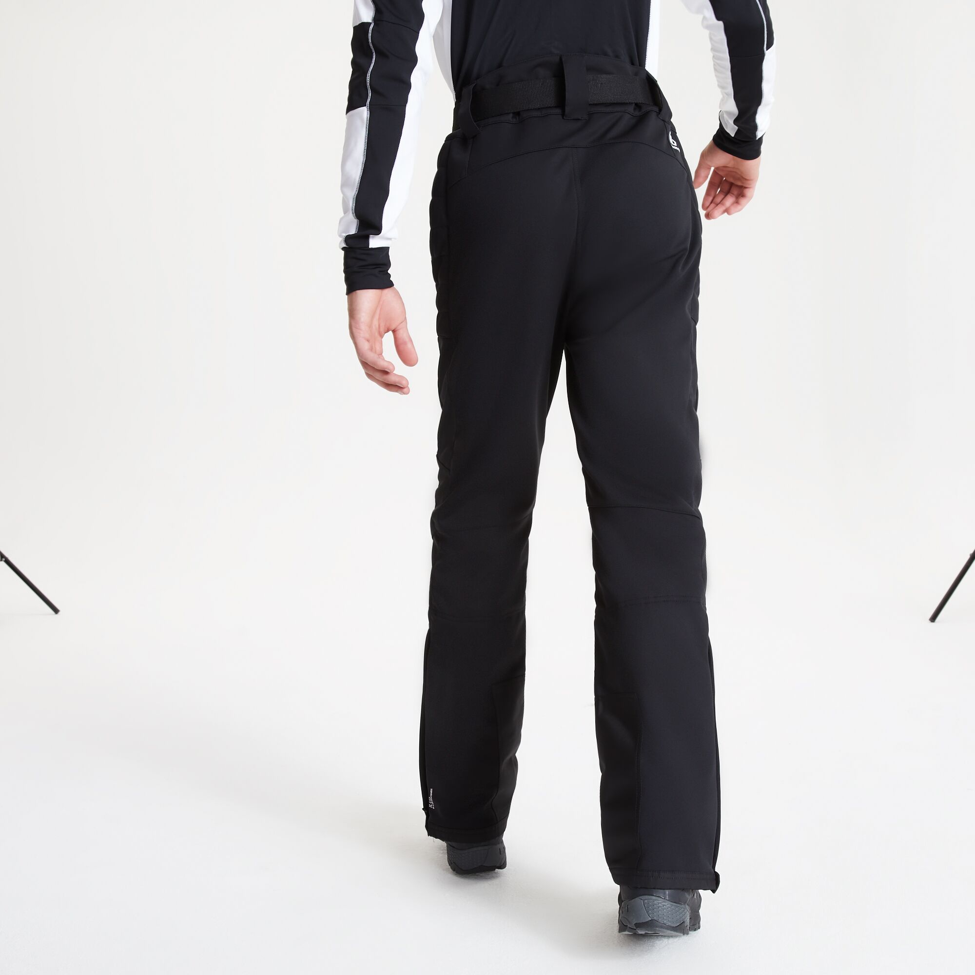 DARE2B Womens ATTRACT II BLACK Ski Pants Ladies Salopettes Size 22-30 REG LEG 