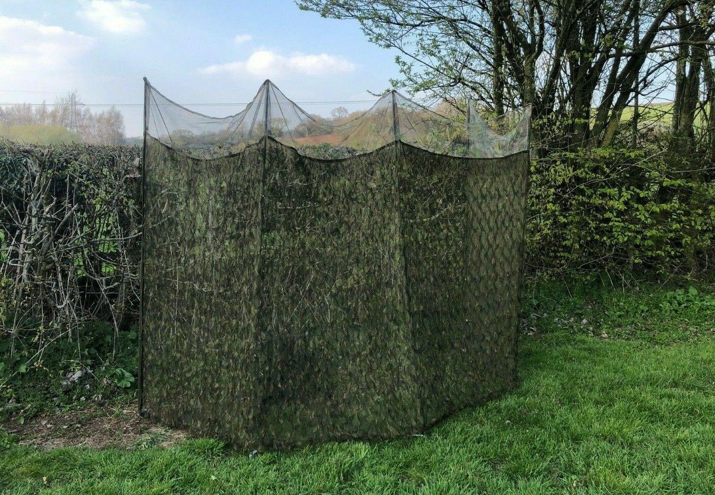 Camo Netting All in 1 Hide Roll Up 4m x 1.85m Clearview & Stealth with