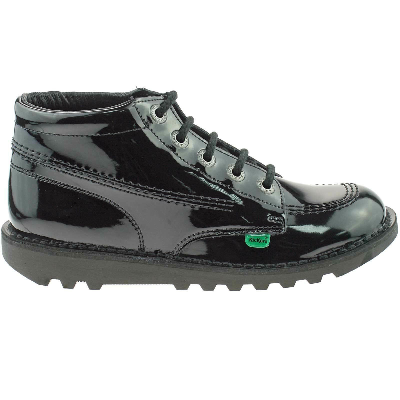 patent black kickers