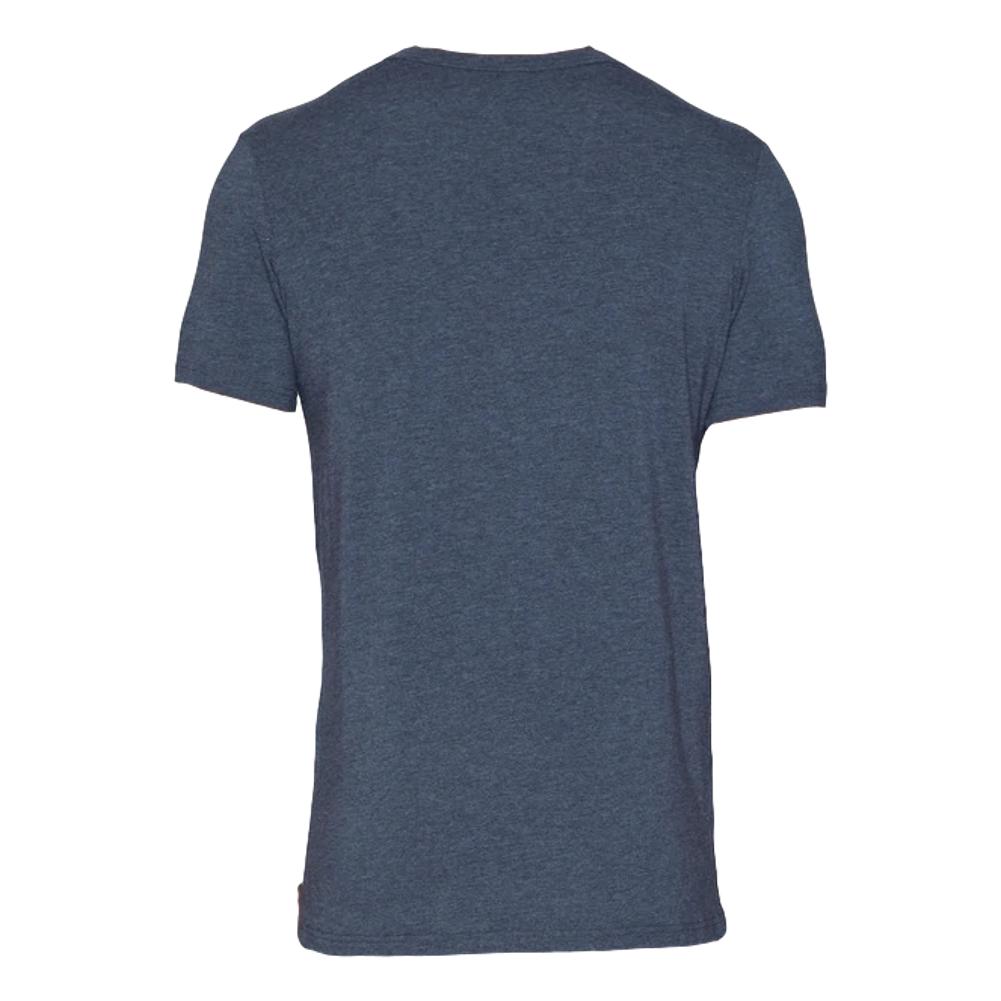 Wood Mens Crew Neck Cotton casual Undershirt T-Shirt - Charcoal