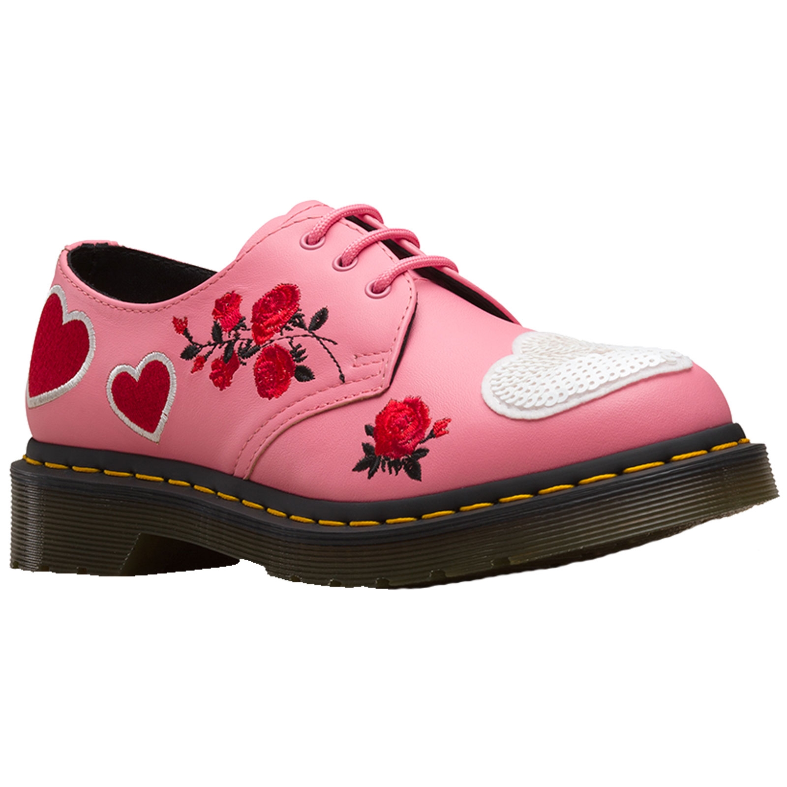 dr martens 1461 acid pink