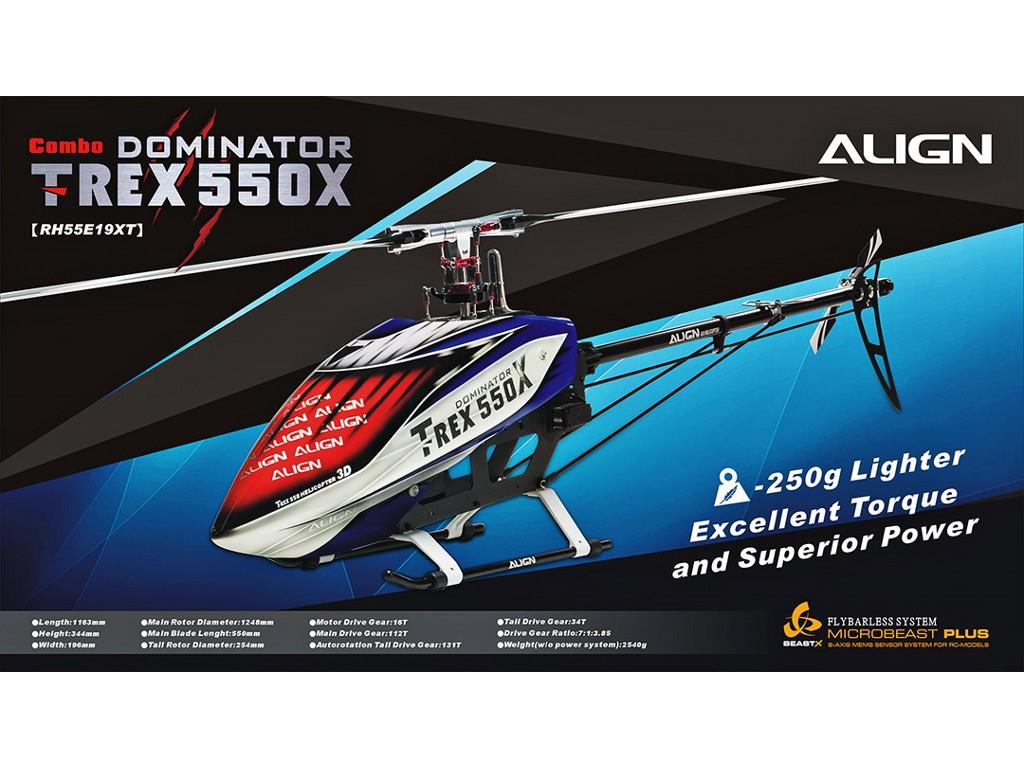 Align T-Rex 550X Combo : RH55E19XT | eBay UK