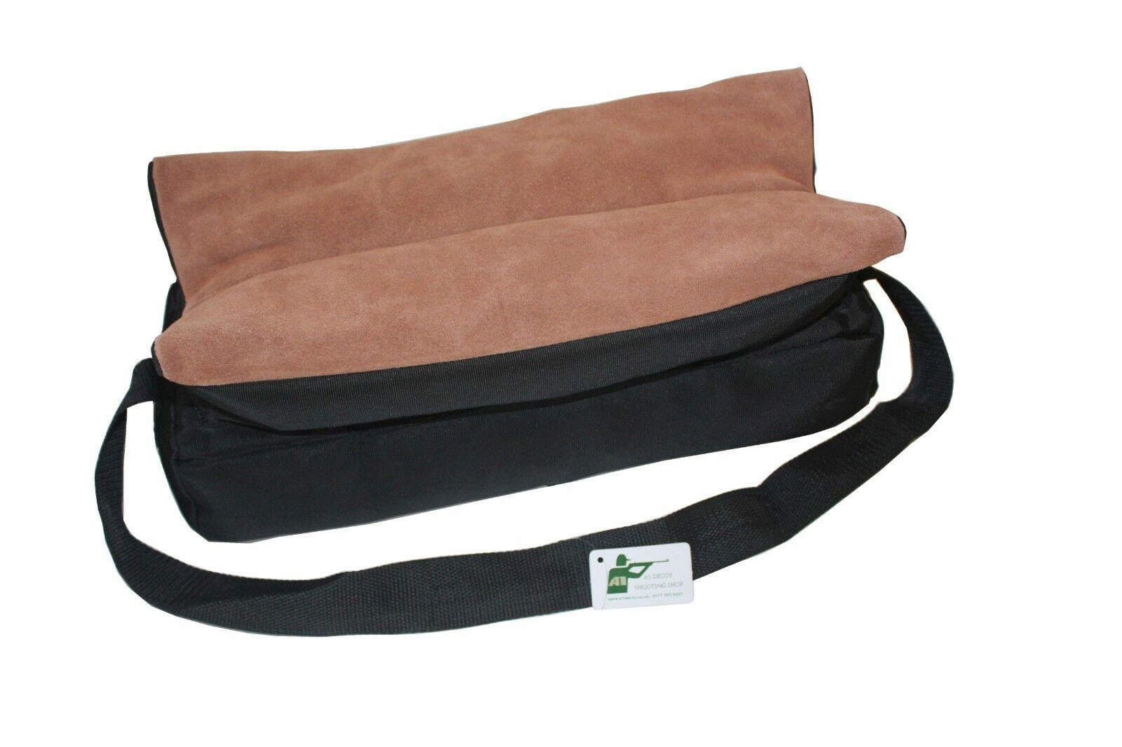 Fatbag Bench Rifle Rest Gun Shooting Stoff Leder Fett Tasche Target