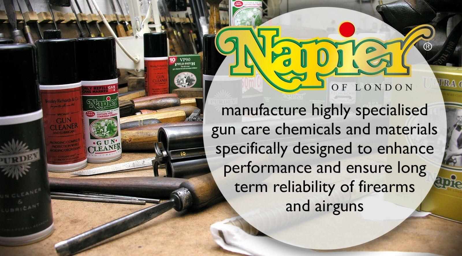 Napier Gun Oil 125ml Dropper Bottle Gun Cleaner Suitable For All Guns