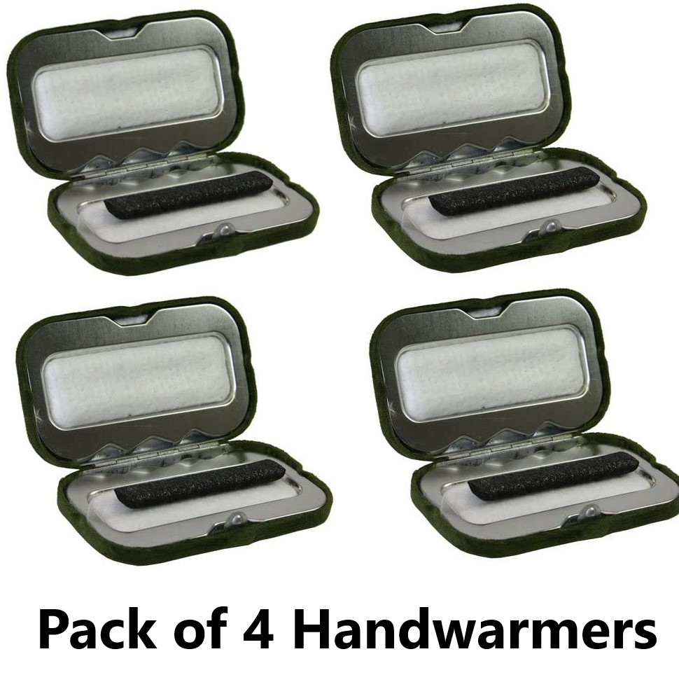 4 X Highlander Solid Fuel Hand Warmer Warm Value Pack Camping Hiking
