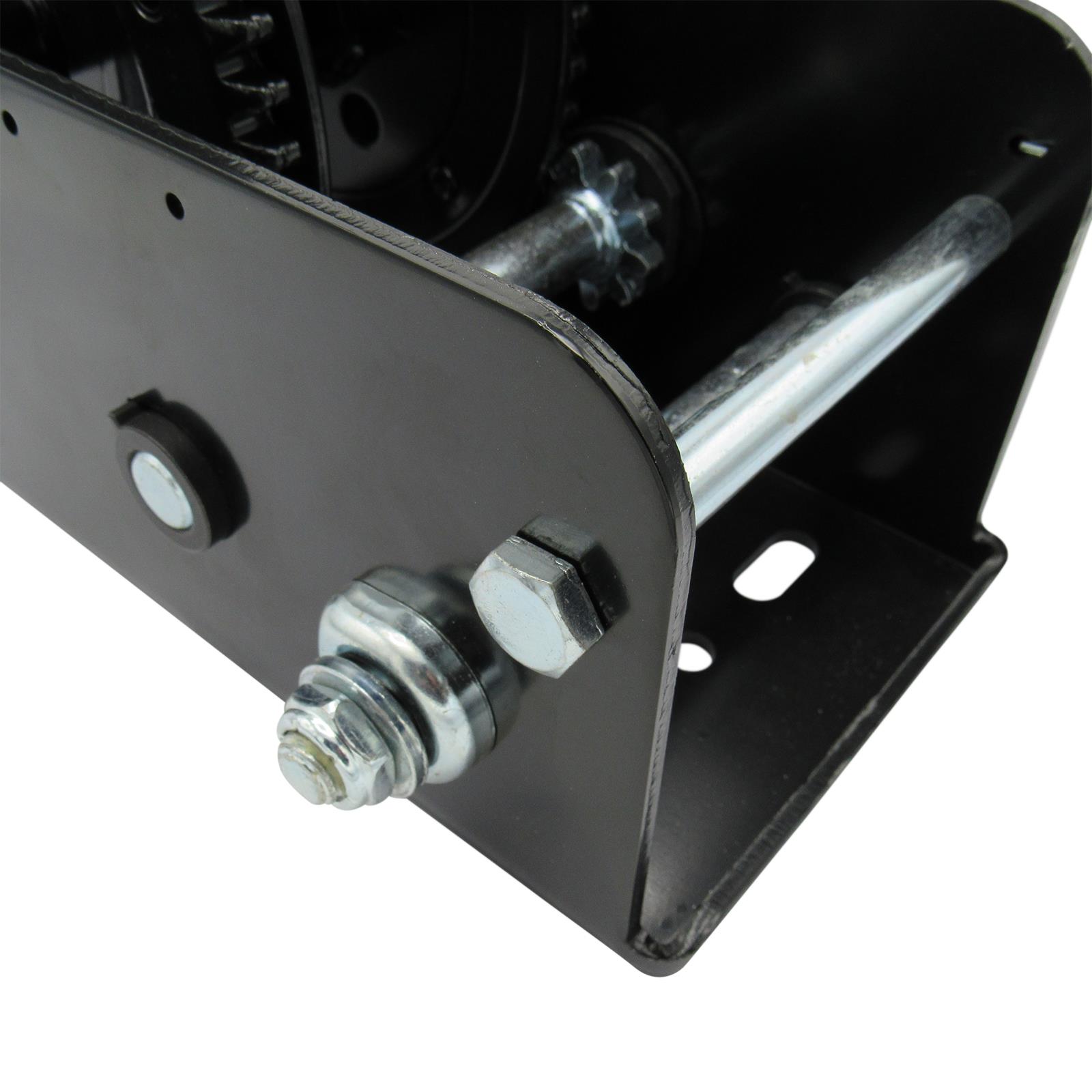 Cabrestante manual en acabado negro con freno 600 lb - 2500 lb (extractor de remolque para automóvil) - Imagen 39 de 48